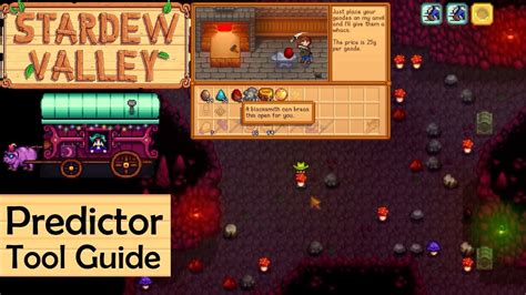 Stardew valley predictor - Feb 23, 2018 · Stardew Predictor . As many are aware, several of Stardew Valley's mechanics aren't all that random. The most well-known is probably the way "mushroom levels" and infestations in the mines persist throughout a day and seemingly travel "upward" through the mines as the days progress. This app reads a save file (or takes a game ID number) and ... 